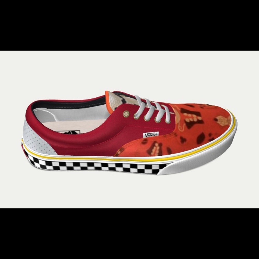 Custom Vans(Geometric Design) - Picture 3 of 5